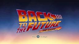 Back to the Future: The Game - 30th Anniversary Edition Title Screen